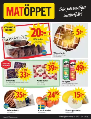 Matöppet (giltig till och med 2-08)