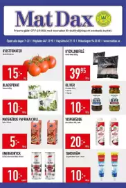 Matdax reklamblad vecka 31 Sida 1