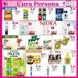 Volantino Irys Pagina 5: ZZ PAFF SALVETTE €0,50, NIVEA MEN Balsamo dopobarba €3,49