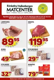 Rinkeby Matcenter reklamblad vecka 32 Sida 1