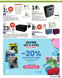Catalogue E.Leclerc page 29