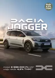 Dacia akciós újság | Jogger Oldal 1
