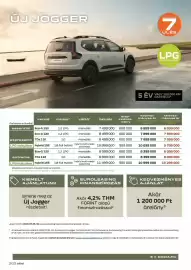 Dacia akciós újság | Jogger Oldal 2