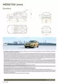 Dacia akciós újság | Sandero Oldal 11