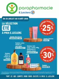 Catalogue E.Leclerc Parapharmacie page 1