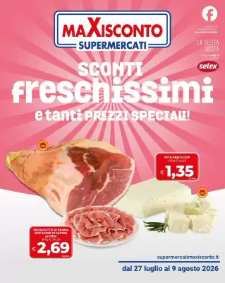 Maxisconto (valido fino al 9-08)