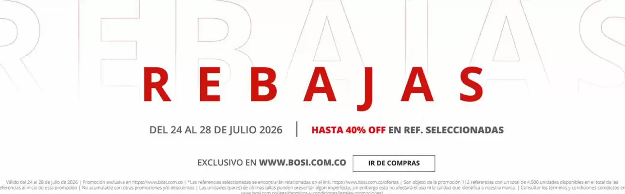 Bosi (válido hasta 30-07)