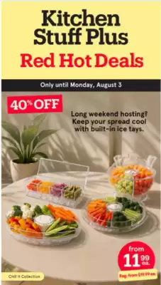 Kitchen Stuff Plus flyer