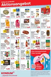 Konsum Leipzig Prospekt woche 31 Seite 1