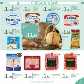 Volantino SpeSì Pagina 5: Lucana Salumi Salame Milano €1,50, Lucana Salumi spianata piccante €1,50