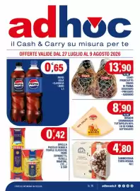 Volantino Adhoc Pagina 1