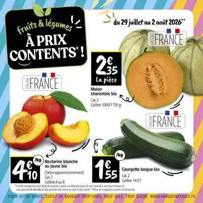 Les Comptoirs de la Bio (valable jusqu'au 2-08)
