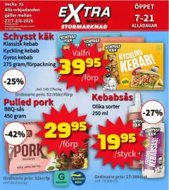 Extra Mjällby Stormarknad reklamblad vecka 31 Sida 6