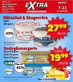 Extra Mjällby Stormarknad reklamblad vecka 31 Sida 7