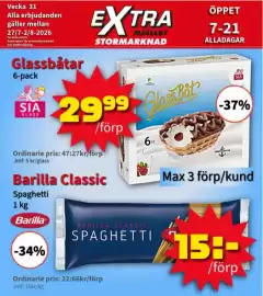 Extra Mjällby Stormarknad reklamblad vecka 31 Sida 8