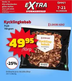 Extra Mjällby Stormarknad reklamblad vecka 31 Sida 9
