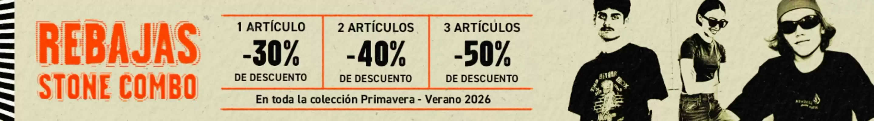 Volcom (válido hasta el 31-08)