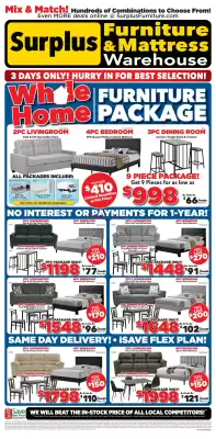 Surplus Furniture (valid until 2-08)