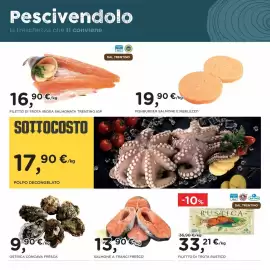 Volantino Poli Pagina 9: SALMONE A TRANCI FRESCO €13,90, FISHBURGER SALMONE E MERLUZZO €19,90