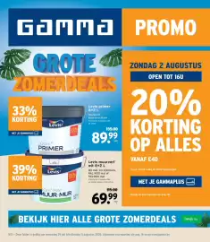 GAMMA folder Pagina 1