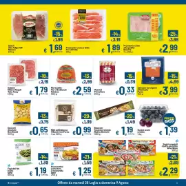 Volantino Qui Discount Pagina 3: Focaccia Mulino Bertotti €1,19, Mini saltimbocca I Maestri del Forno €0,99