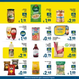 Volantino Qui Discount Pagina 5: Pasta Riscossa €0,69, Patatine paprika classica e rustiche €0,89