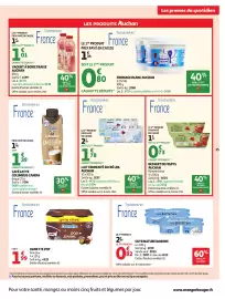 Catalogue Auchan Direct page 25: Danette Pop €1,99, DANONE SKYR NATURE €0,82