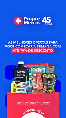 Farmácias Pague Menos (válido até 3-08)