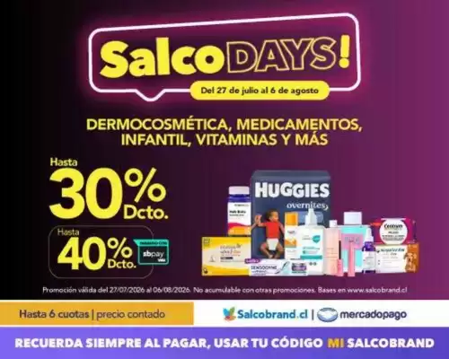 Salcobrand (válido hasta 27-07)
