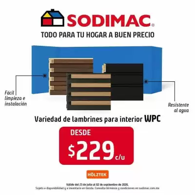 Catálogo Sodimac Homecenter (válido hasta 2-09)