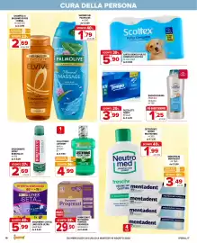 Volantino Iperal Pagina 18: Collutorio Listerine denti e gengive €4,99, Bagnoschiuma Primia idratante €1,25