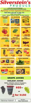 Silverstein's Produce flyer (valid until 3-08)