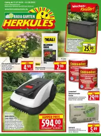 Herkules Baumarkt Prospekt woche 31 Seite 1