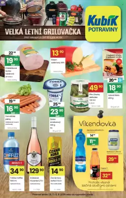 Kubík potraviny leták