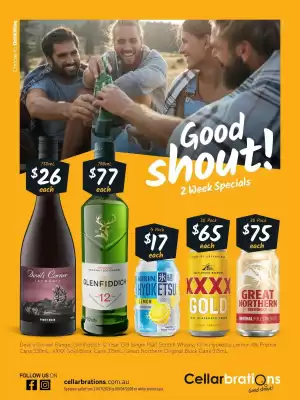 Cellarbrations (valid until 9-08)