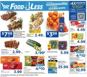 Food 4 Less weekly ad week 31 Page 1