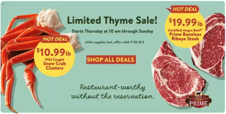 Fresh Thyme (valid until 5-08)