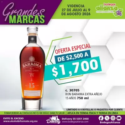 Bodegas Alianza (válido hasta 9-08)