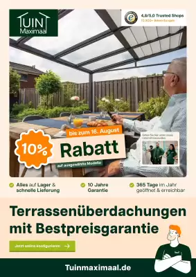 Tuinmaximaal Prospekt (gültig bis 14-08)