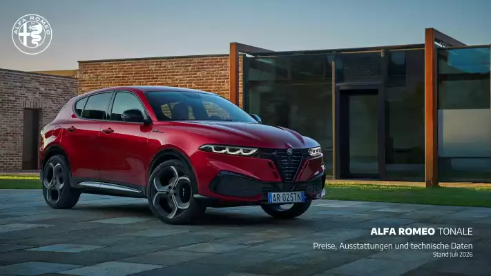 Alfa Romeo | Tonale (gültig bis 30-09)