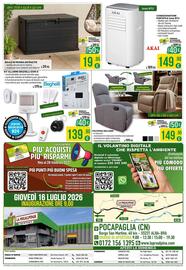 Volantino La Prealpina Pagina 24: Condizionatore portatile Akai €149,90, Poltrona Recliner €149,95