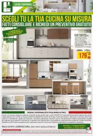 Volantino La Prealpina Pagina 2: Cucina componibile "start" cubotti 360 mk €1.790,00