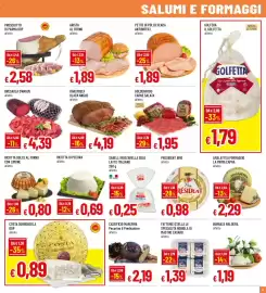 Volantino Galassia superstore Pagina 11: Ricotta di pecora all'etto €0,69, Sabelli Mozzarella €0,25
