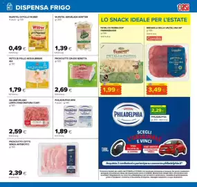 Volantino Oasi Pagina 11: Salame Milano Coati €2,59, Petali di Parma DOP Parmareggio €1,99