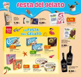 Volantino Oasi Pagina 14: Cornetto mini Algida €3,99, CARTE D'OR AFFOGATO ALGIDA €2,89