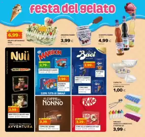 Volantino Oasi Pagina 15: SPECIAL GHIACCIO & GHIACCIOLI €3,99, COPPETTE €1,00