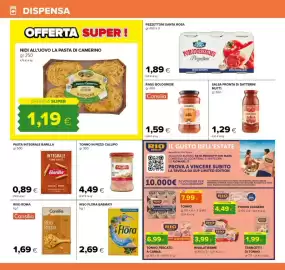 Volantino Oasi Pagina 16: Tonno in pezzi Callipo €4,49, Consilia Sugo alla Bolognese €1,59