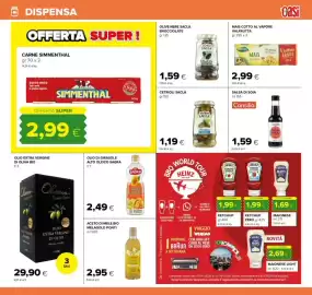 Volantino Oasi Pagina 17: Olive nere saclà snocciolate €1,59, Olio di girasole alto oleico Sagra €2,49