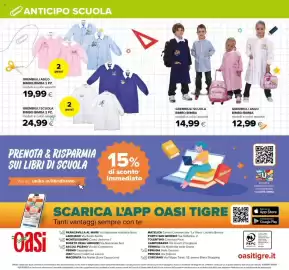 Volantino Oasi Pagina 32: GREMBIULI ASILO BIMBO/BIMBA €19,99, GREMBIULI ASILO BIMBO/BIMBA €12,99