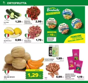 Volantino Oasi Pagina 4: MELONE RETATO €1,29, PESCA GIALLA €1,79
